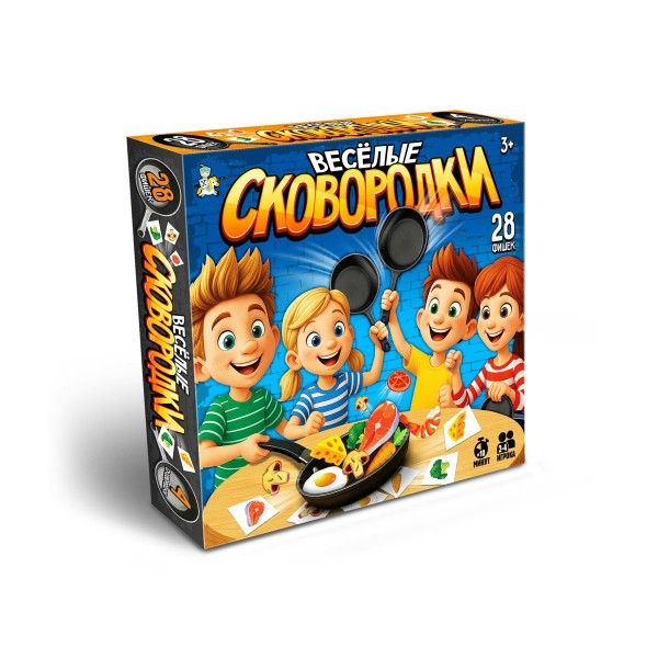 ДесятоеКорол Игра 32  Веселые сковородки 05991 Россия