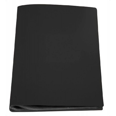 Папка 40 вкладышей А4 15мм 350мкм Стандарт черная D00440-BK Dolce costo  141/13352