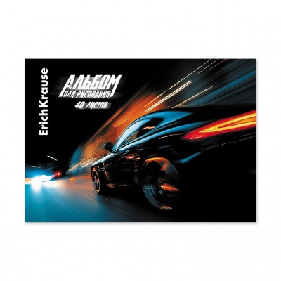 Альбом 40 листов для рисования А4 склейка Night Lights 100г/м2 64899 ErichKrause Альбом 40 листов для рисования А4 склейка Night Lights 100г/м2 64899 ErichKrause