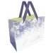 MESHU/Пакет бумажный ламинированный. Purple flowers 320 х 260 х 120 мм/MS_66206/