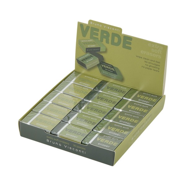 Ластик каучук Verde супермягкий 42-0095 Bruno Visconti