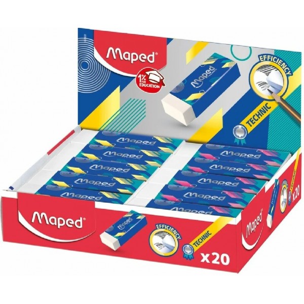 Ластик  61х22х12мм Access с формулой без грязи 107800 Maped