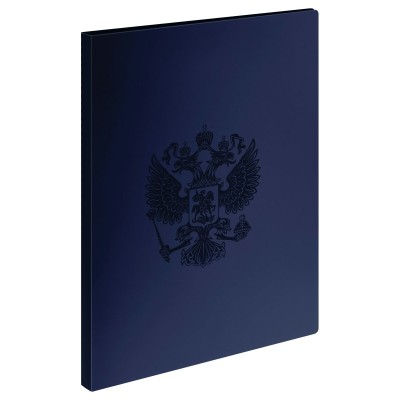 Папка 2 кольца А4 25мм 700мкм Герб сапфир ММ-32150 Стамм  380867