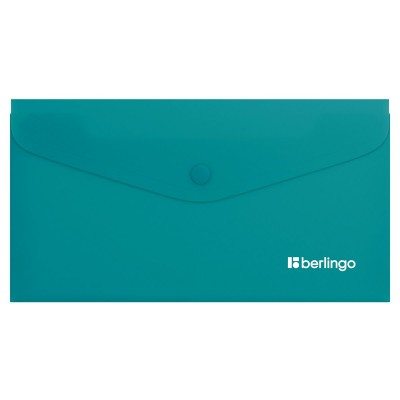 Папка конверт на кнопке С6 200мкм Soft Touch бирюзовая, софт-тач EFb_C6987 Berlingo 369437 Папка конверт на кнопке С6 200мкм Soft Touch бирюзовая, софт-тач EFb_C6987 Berlingo 369437