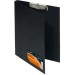 Папка -планшет А4 ПВХ с прижимом и крышкой, черный CB0627-BK Lamark  128/65251
