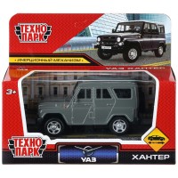 Технопарк Игрушка Машина UAZ Хантер 10,5 см, металл, инерционная, темно - серый HUNTER-11-DGR (72) Китай Технопарк Игрушка Машина UAZ Хантер 10,5 см, металл, инерционная, темно - серый HUNTER-11-DGR (72) Китай