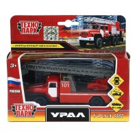 Технопарк Игрушка   Машина МЧС Пожарная, 12 см, металл, открываются двери, багажник,  подвижные детали, инерция SB-16-55-C-NW Китай