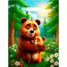 Тико/Пакет полиэтиленовый с вырубной ручкой. Обнимашки 340 х 400/ВУР63666/