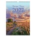 БиДжи/Календарь настенный перекидной на спирали 2027  Красоты России/340 х 480мм/391318/