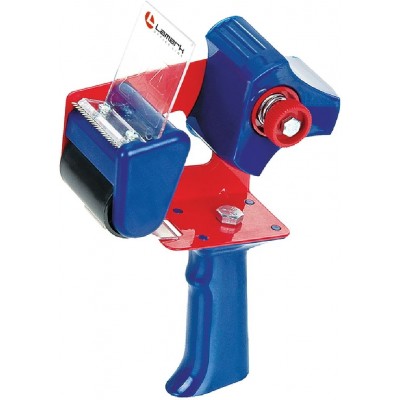 Диспенсер для скотча 50мм синий TD0001-BL Lamark  128/16050