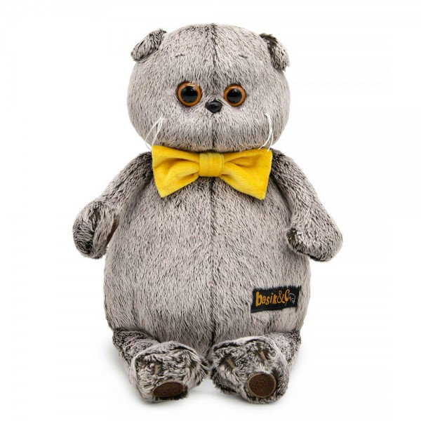 Budi Basa Игрушка   Кот Басик. В галстуке - бабочке, мягкая, 25 см Ks25-031 Россия