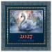 БиДжи/Календарь настенный перекидной на скрепке 2027. Русские сказки 290 х 290мм/391070/