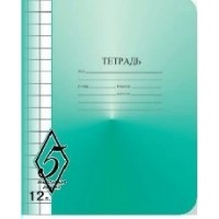 Тетрадь 12 листов А5 косая линия Великолепная пятерка 60г/м2 TW 512 О0 V5 4 КБК