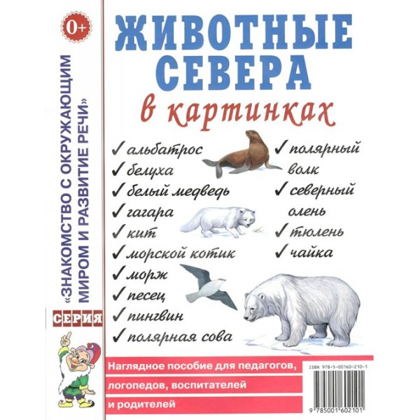 Животные Севера в картинках. 