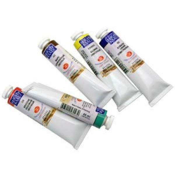 Краска масляная художественная 46мл в тубе Мастер-Класс Индийская красная 1104301 ЗХК