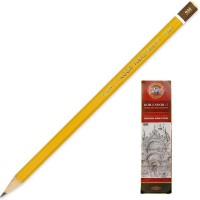 Карандаш чернографитный технический 3H 6-гранный, заточенный 1500-3H Koh-I-Noor 12/144 012409 Карандаш чернографитный технический 3H 6-гранный, заточенный 1500-3H Koh-I-Noor 12/144 012409