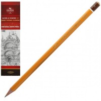 Карандаш чернографитный технический F 6-гранный, заточенный 1500-F Koh-I-Noor 12/144 030107 Карандаш чернографитный технический F 6-гранный, заточенный 1500-F Koh-I-Noor 12/144 030107