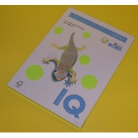 Бумага для ксерокса цветная А4 100 листов 80г/м2 IQ Color Neon зеленый неон 6300 NEOGN ЦБ008567 Mondi ЦБ000286