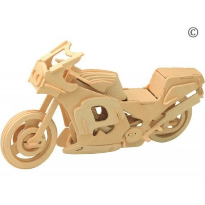 Сборная модель деревянная Гоночный мотоцикл Р023 ВГА