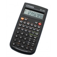 Калькулятор 8+2-разрядный 84х154х19 Научный Для ЕГЭ черный SR-135N 158693 Citizen  149214