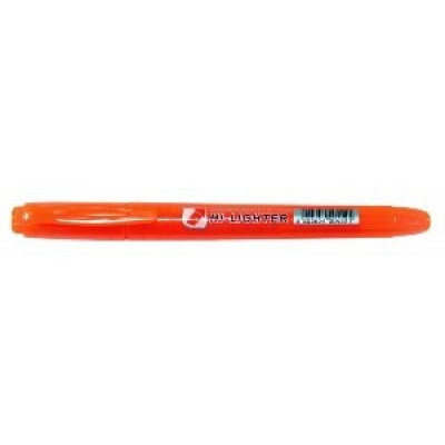 Маркер текстовой Multi Hi-Lighter оранжевый 1-4мм скошенный H-500 Crown  207931
