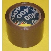 Скотч упаковочный 72х66 коричневый 400 29354 Unibob 6/24