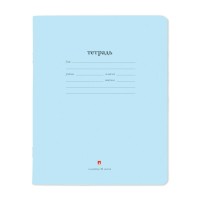 Тетрадь 12 листов А5 линия Народная Голубая 7-12-086/2 Альт 10/220