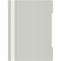 Скоросшиватель пластиковый А4 120/160мкм серый 816298 Бюрократ  PS20grey