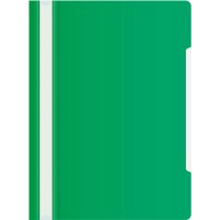 Скоросшиватель пластиковый А4 120/160мкм зеленый 816299 Бюрократ 20/200 PS20grn