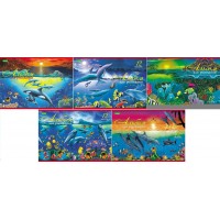 Альбом 12 листов для рисования А4 ECO Дельфины 100г/м2 12А4С Хатбер 5/110 003963 Альбом 12 листов для рисования А4 ECO Дельфины 100г/м2 12А4С Хатбер 5/110 003963