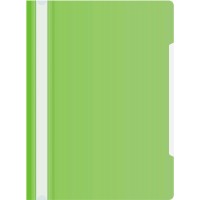 Скоросшиватель пластиковый А4 120/160мкм салатовый 816301 Бюрократ 20/200 PS20lett