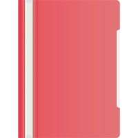 Скоросшиватель пластиковый А4 120/160мкм малиновый 816304 Бюрократ 20/200 PS20rasp
