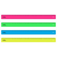 Линейка пластиковая 40см Neon ассорти, непрозрачная ЛН51 ЛН-31437 Стамм Линейка пластиковая 40см Neon ассорти, непрозрачная ЛН51 ЛН-31437 Стамм