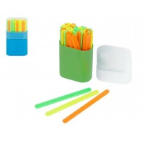 Счетные материалы пластиковые Палочки 50шт в пенале ассорти СП04 Стамм  126330