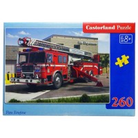 Castor Land Пазл 260  Пожарная машина B-26760 Польша