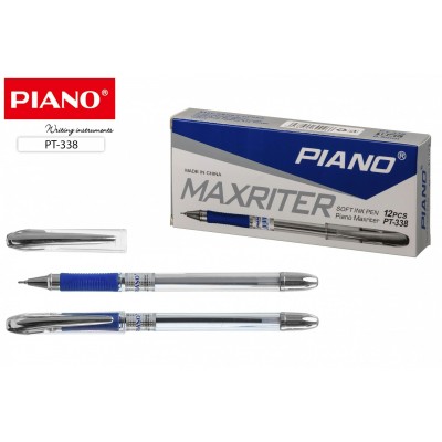 Ручка  Maxriter синяя 0,5мм масляная основа PT-338-12/син./ Piano 12/144/1152