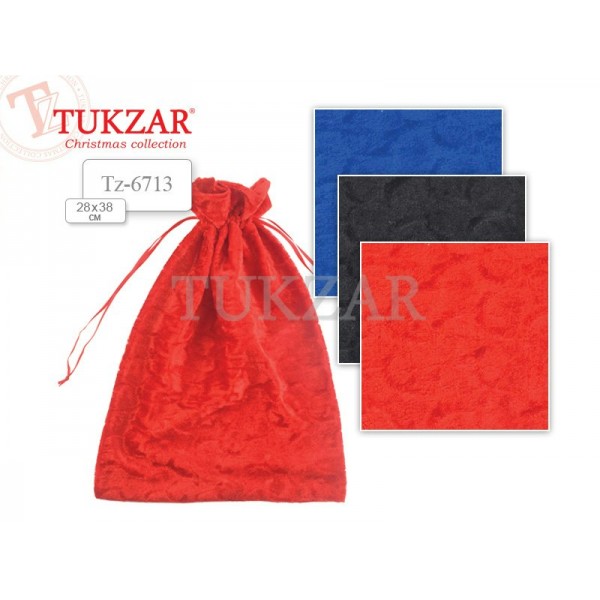 Tukzar/Мешок подарочный текстильный/280*380/TZ 6713/бархатный