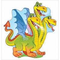 Сфера/Плакат вырубка. Змей Горыныч/Ф-006834/