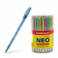 Ручка шариковая Neo® Cocktail синяя 0,7мм одноразовая 33518 ErichKrause 60/360/1440