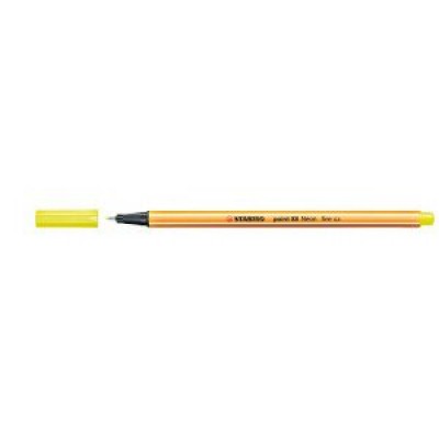 Ручка капилярная Point 88 желтая неоновая 0,4мм 88/024 Stabilo