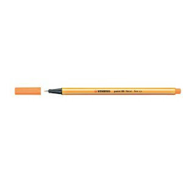 Ручка капилярная Point 88 оранжевая флуорисцентная 0,4мм 88/054 Stabilo