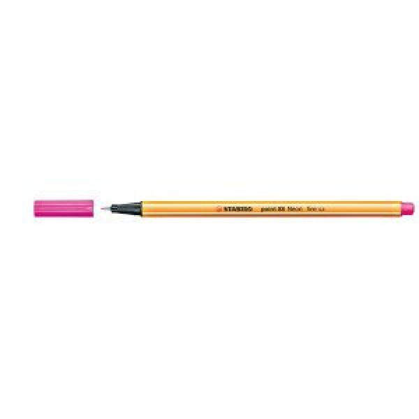 Ручка капилярная Point 88 розовая флуорисцентная 0,4мм 88/056 Stabilo