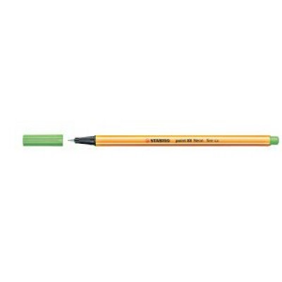 Ручка капилярная Point 88 зеленая флуорисцентная 0,4мм 88/033 Stabilo