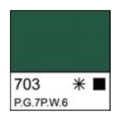 Краска акриловая художественная 220мл Ладога зеленая флуоресцентная 2223703 ЗХК