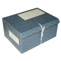 Короб архивный А4 230x315 150мм картон, 4 завязки, микрогофрокартон М-426 Миасс