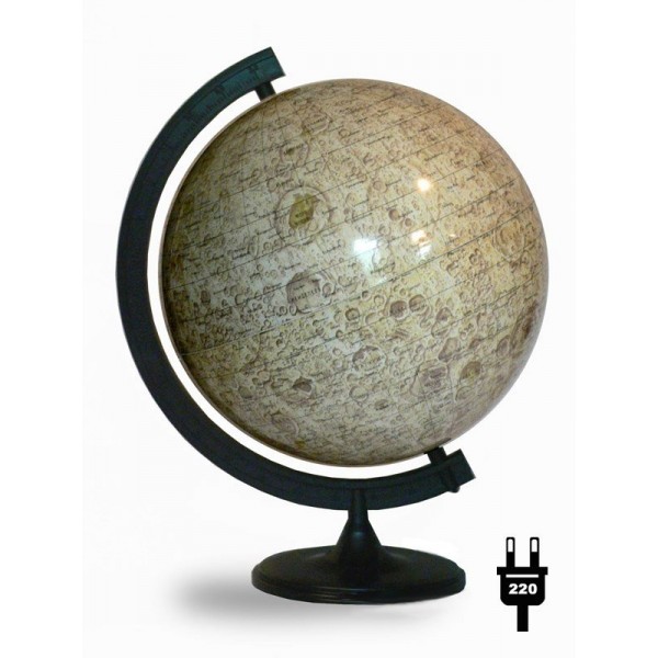 Глобус Луна 320мм с подсветкой 10080 Глобусный мир