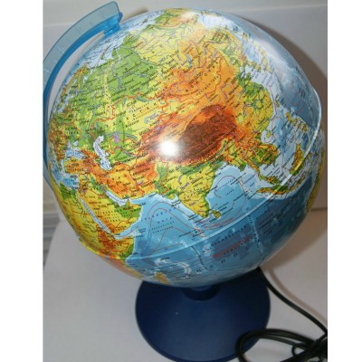 Глобус физический 250мм Классик с подсветкой Евро Ке012500189 Глобен