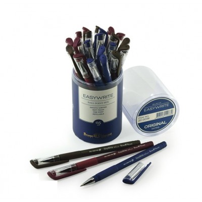 Ручка шариковая EasyWrite Original синяя 0,5мм 20-0048 Bruno Visconti 24/288/1728