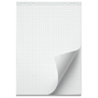 Блокнот 20 листов для флипчарта А1 67,5x98см клетка 80г/м2 6040400 deVente