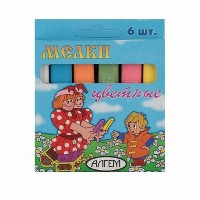 Мел цветной 6 цветов НМЦ-6 Алгем 5/81